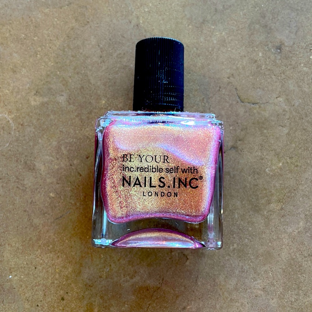NAILS.INC Dream Dust Nail Polish Pink Iridescent Shimmer 14ml Pristine